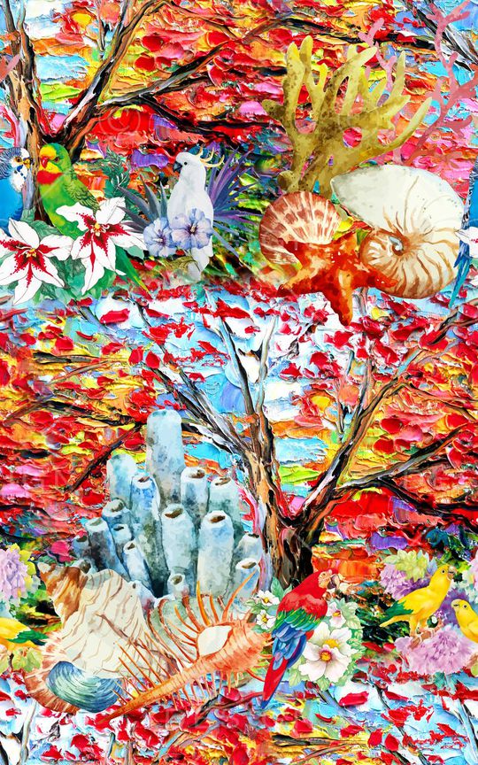 油画印花华亿平台图片