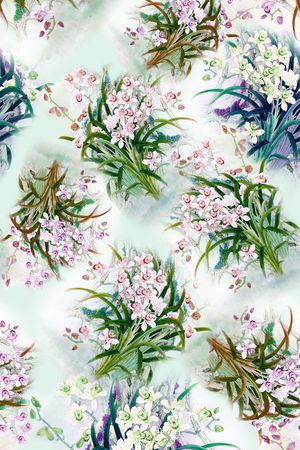 旗袍印花华亿平台图片