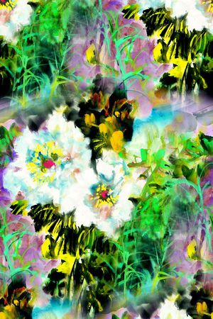 旗袍印花华亿平台图片