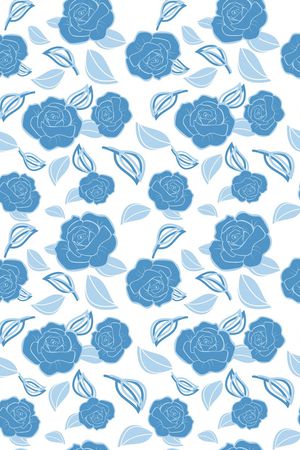 玫瑰树叶印花华亿平台图片