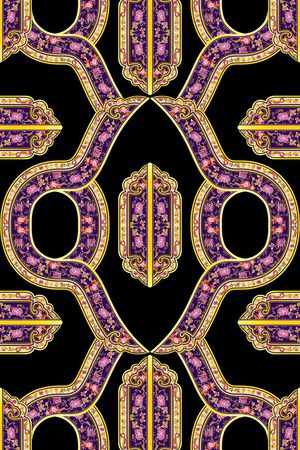 民族风印花华亿平台图片