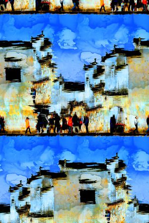 建筑印花华亿平台图片