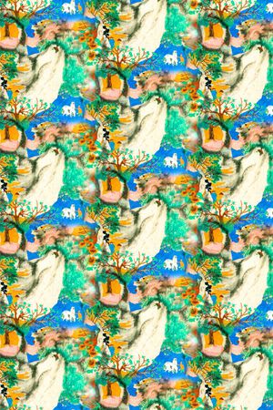 旗袍印花华亿平台图片