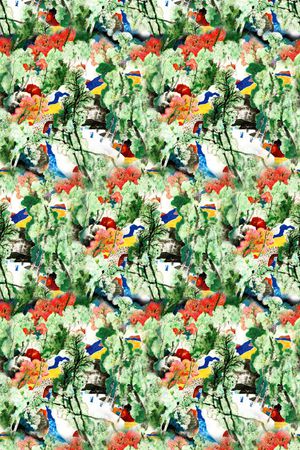 旗袍印花华亿平台图片