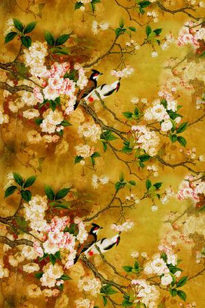 旗袍印花华亿平台图片