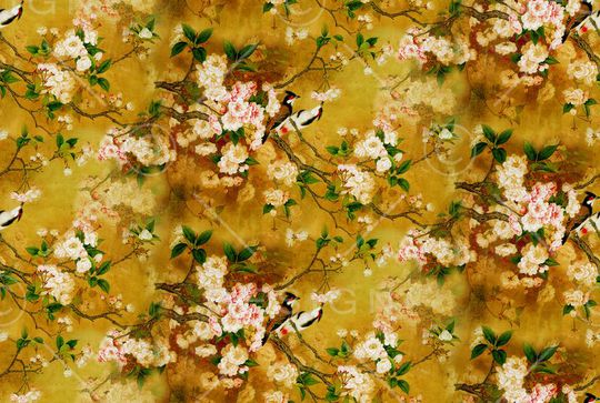 旗袍印花华亿平台图片