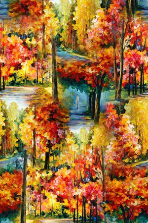 油画印花华亿平台图片