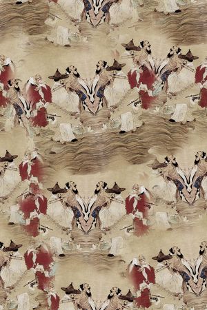 民族风印花华亿平台图片