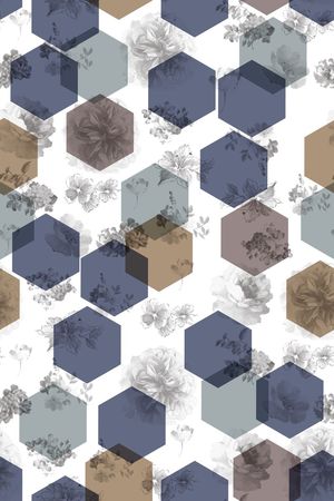 几何印花华亿平台图片