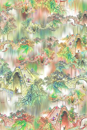 树林印花华亿平台图片