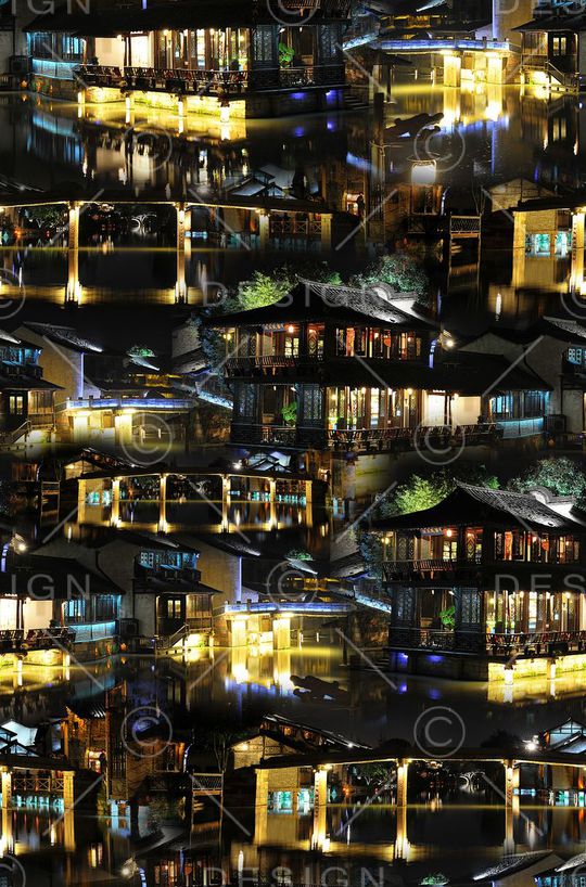 抽象印花华亿平台图片