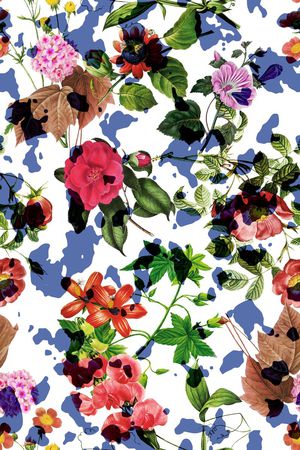 花朵印花华亿平台图片