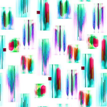 619198-彩色线条绿