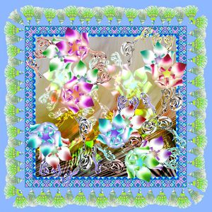 小碎花印花华亿平台图片