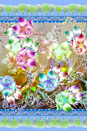 小碎花印花华亿平台图片