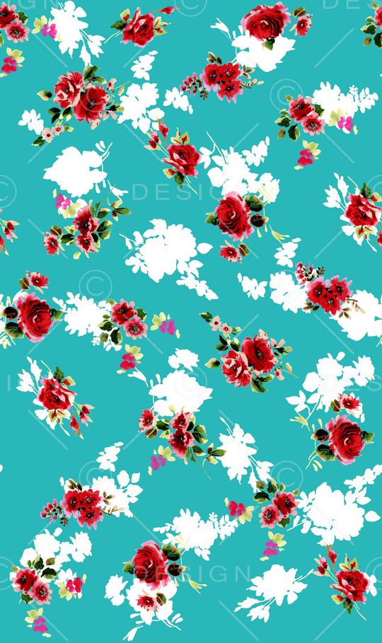 春夏流行花印花华亿平台图片