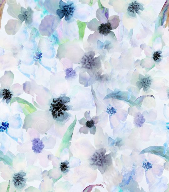 玉兰花印花华亿平台图片