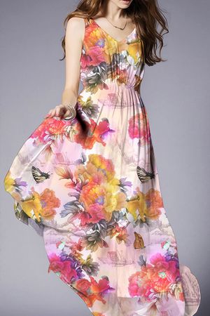 牡丹印花华亿平台图片