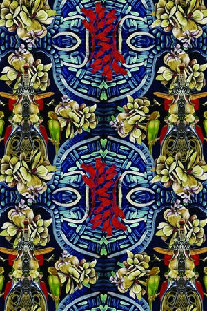 宫廷风印花华亿平台图片