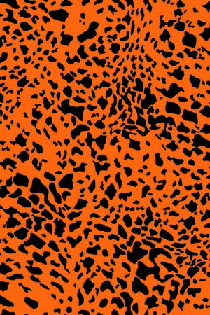 动物纹印花华亿平台图片