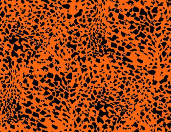 619313-单色豹点 橘红