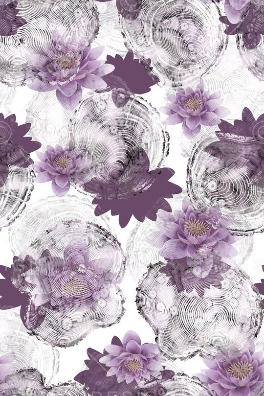 抽象手绘满版最新高清数码时尚潮流大牌复古欧美风中国风印花华亿平台图片