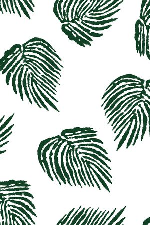 棕榈叶印花华亿平台图片