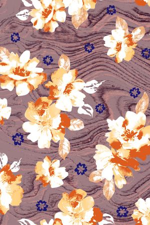 花朵印花华亿平台图片