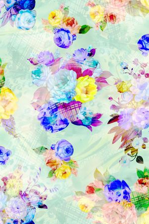 清爽印花华亿平台图片