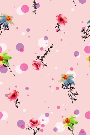 抽象印花华亿平台图片