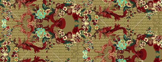 花纹印花华亿平台图片