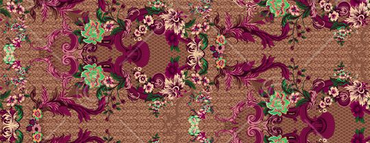 花纹印花华亿平台图片