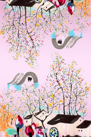 长巾印花华亿平台图片