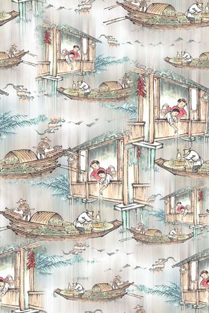 水彩印花华亿平台图片