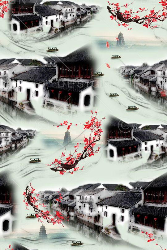 建筑印花华亿平台图片