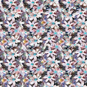 619695-油画白花分