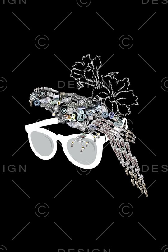 眼镜印花华亿平台图片