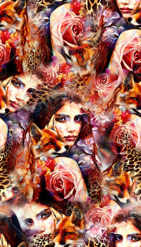 创意简约印花华亿平台图片