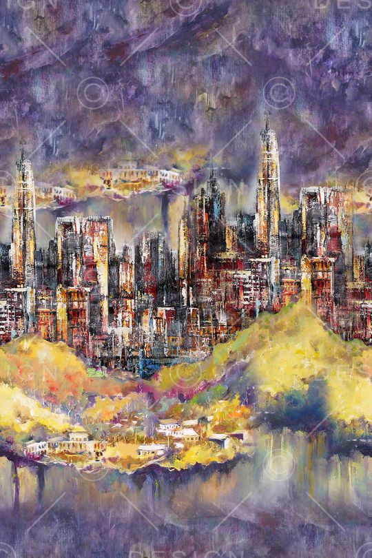 粗犷印花华亿平台图片