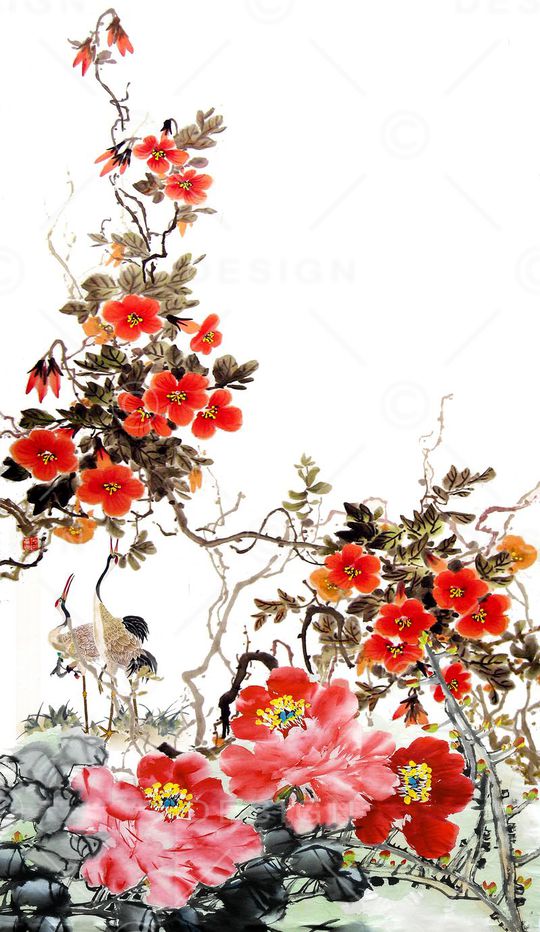 大气中国风印花华亿平台图片