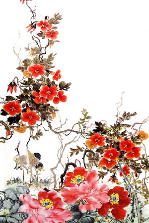 大气中国风印花华亿平台图片