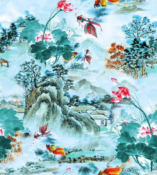 国画印花华亿平台图片