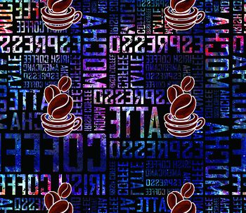 619852-字母咖啡--黑