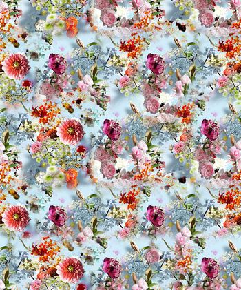 619922-抽象女装写实花卉