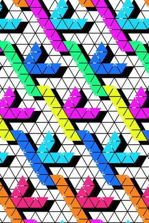 几何印花华亿平台图片