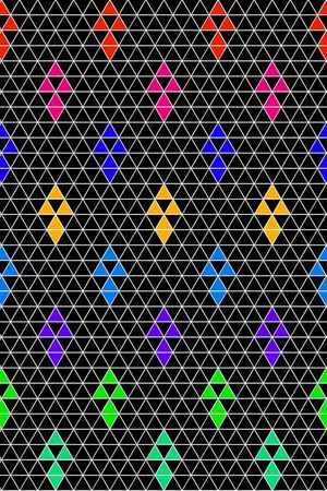 色块印花华亿平台图片