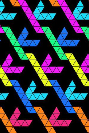 几何印花华亿平台图片