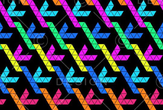 几何印花华亿平台图片