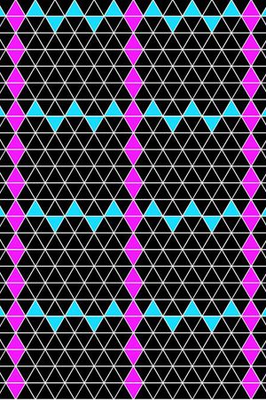 三角形印花华亿平台图片