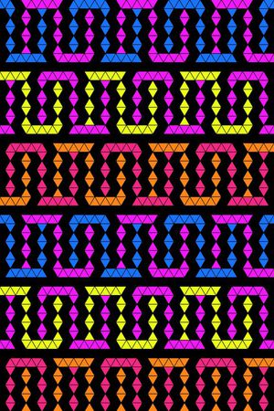 几何印花华亿平台图片